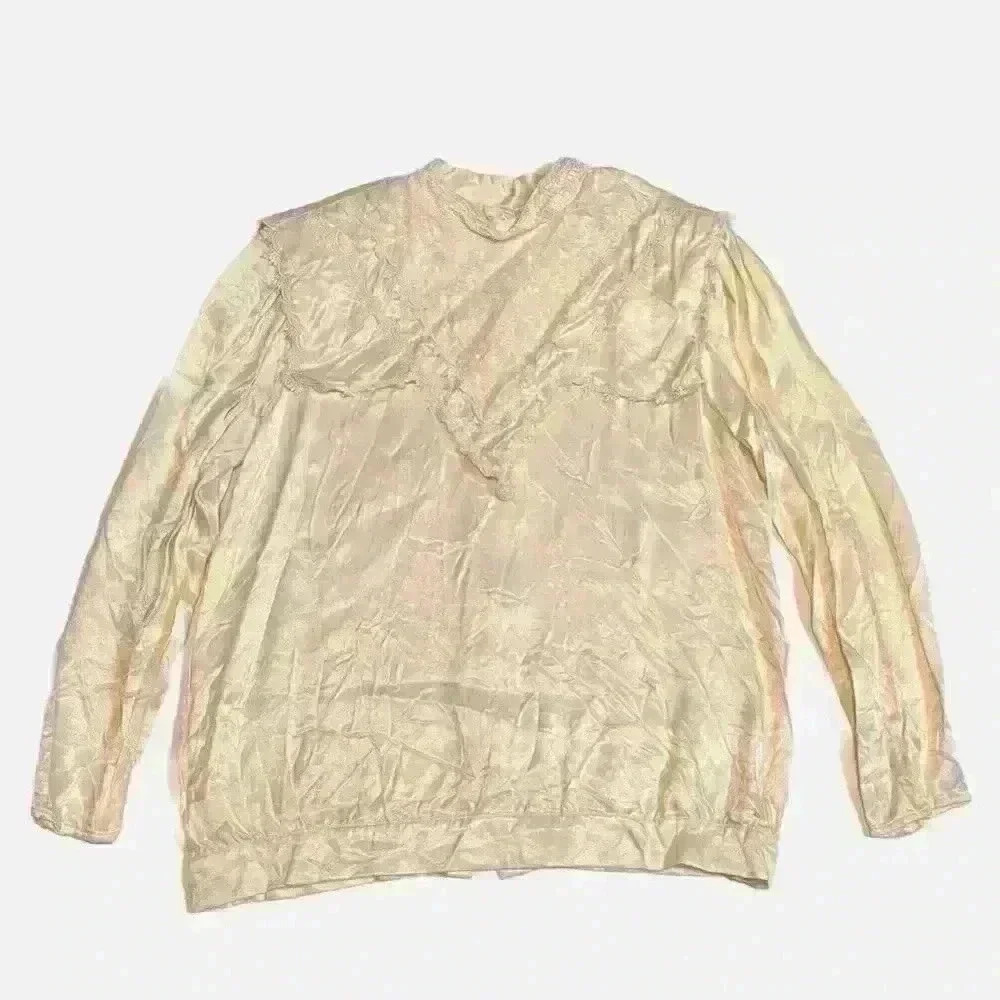 Vintage Jessica's Gunnies Gunne Sax Blouse Satin … - image 1